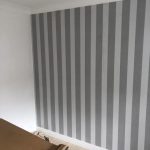 Stripes can make rooms look much bigger